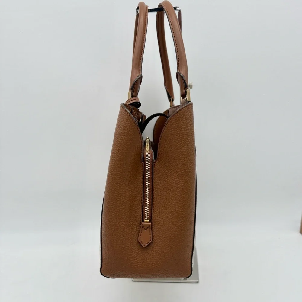 MICHAEL Michael Kors satchel pebbled